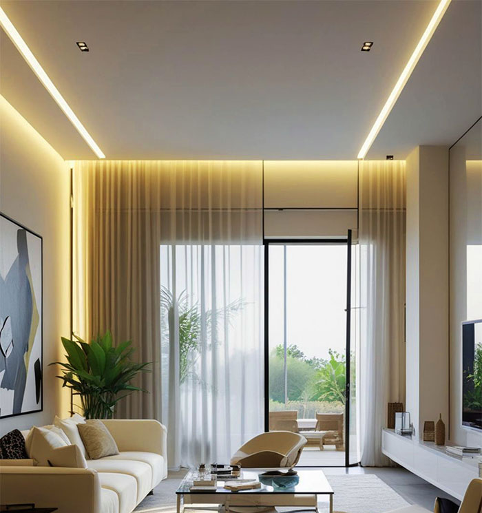 Mẫu trần thạch cao đơn giản đẹp